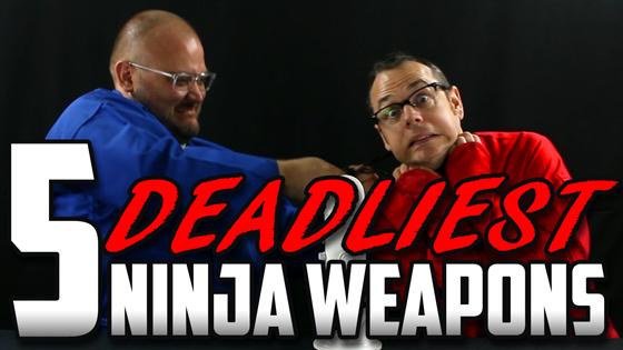 Our Five Deadliest Ninja Weapons
