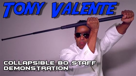 Tony Valente and the Collapsible Bo Staff Demonstration