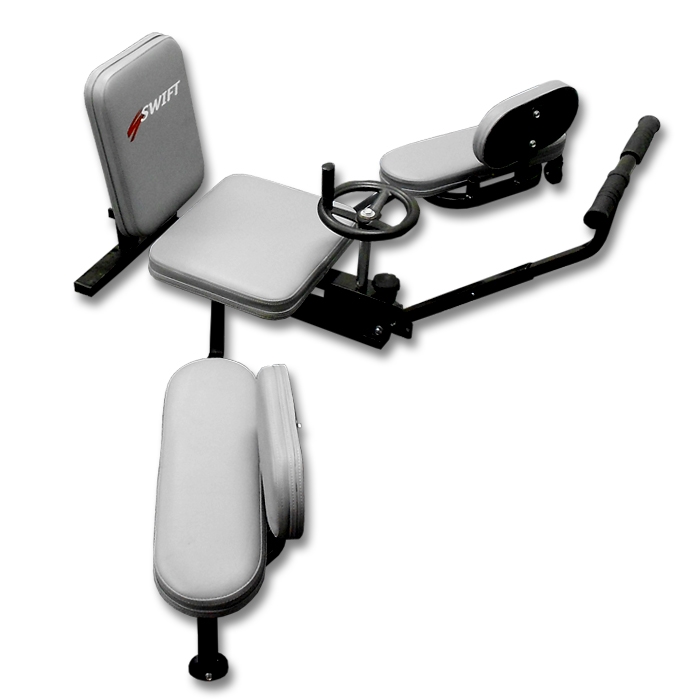 Deluxe Leg Stretcher Martial Arts Stretching Machine Wheel Leg