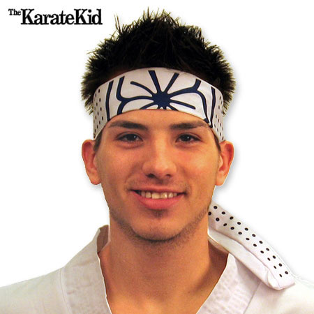 Karate Kid Headband - Daniel-San Head Band - Mr. Miyagi Headbands