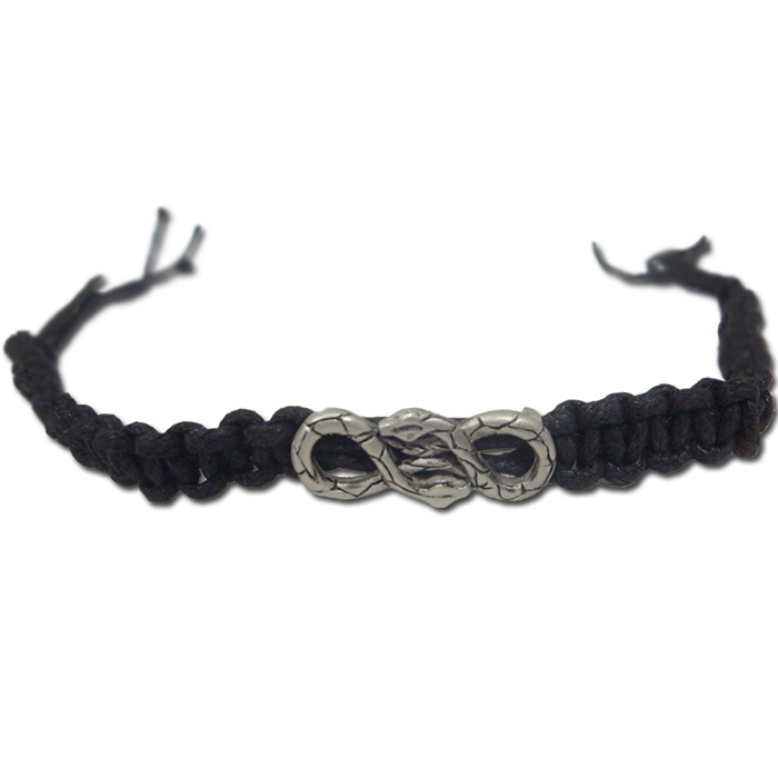 Twin Snakes Bracelet Corded Snake Bracelets Martial Arts Jewelry