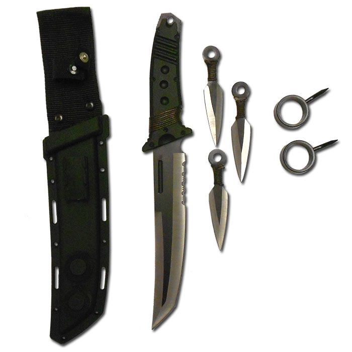 Ultimate Ninja Survival Knife Survival Knife Kits Steel Full Tang Knife
