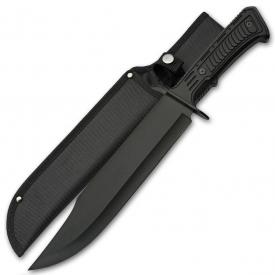 Black Tactical Bowie Knife - Multi Purpose Survival Knife - Combat Bowie  Knives
