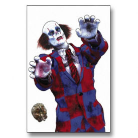Zombie Clown Target Poster
