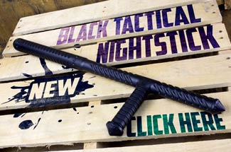 The Black Tactical Nightstick, The Ultimate Security Weapon