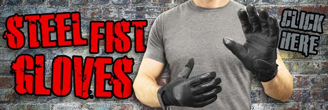 With the Steel Fist Gloves, Nobody Will Want to Catch These Hands!
