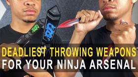 DEADLIEST Throwing Weapons YOU NEED In Your Ninja Arsenal🥷