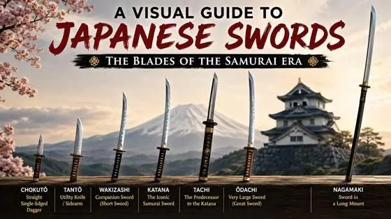 A Visual Guide to Japanese Swords: The Blades of the Samurai Era