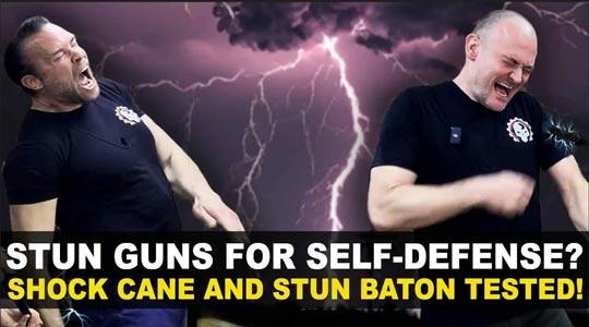 Are Stun Guns Good for Self-Defense? Shock Cane & Stun Baton Tested!