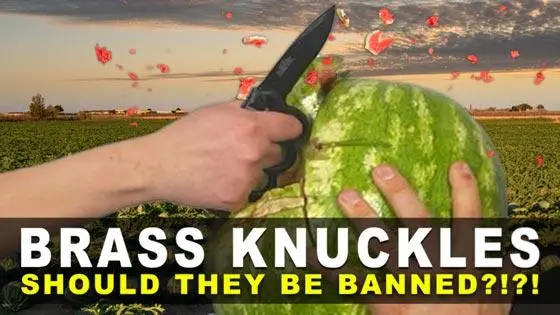 Brass Knuckles - Are They Too Dangerous To Have?!