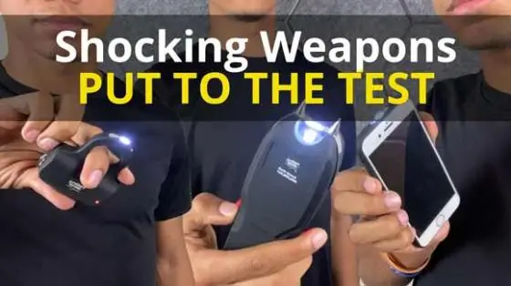 Crazy Electrified Weapons: Stun Guns and Stun Batons