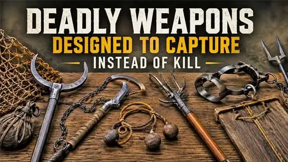 Deadly Weapons Designed to Capture Instead of Kill