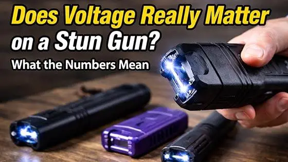 Does Voltage Really Matter on a Stun Gun? What the Numbers Mean