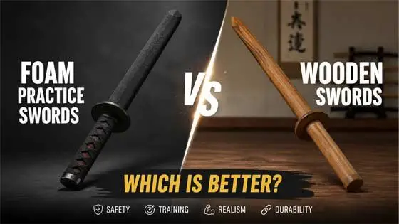 Foam Practice Swords vs Wooden Swords: Which Is Better?