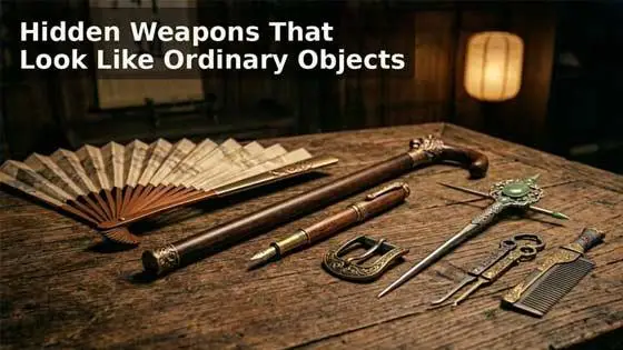 Hidden Weapons That Look Like Ordinary Objects