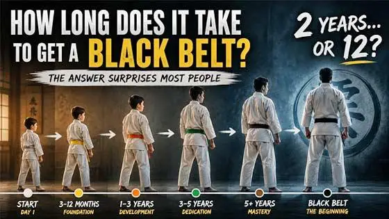 How Long Does It REALLY Take to Get a Black Belt? (The Answer Surprises Most People)