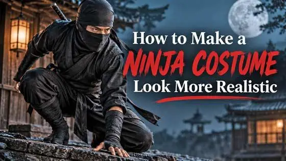 How to Make a Ninja Costume Look More Realistic