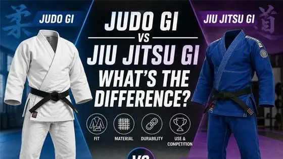 Judo Gi vs Jiu Jitsu Gi: What's the Difference?