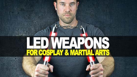 LED Weapons for Cosplay and Martial Arts