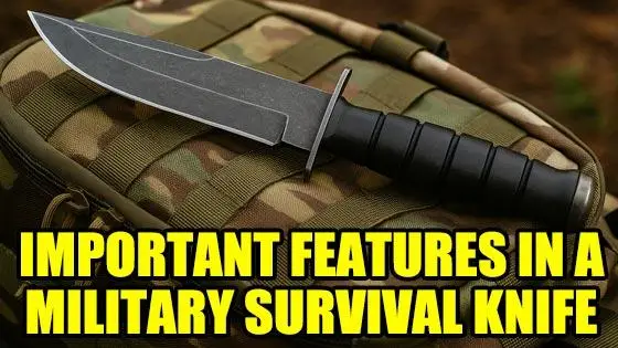 Military Survival Knives: Features That Could Save Your Life
