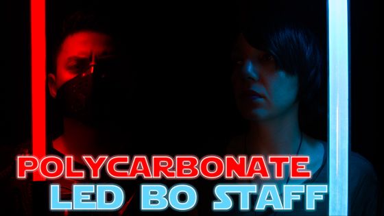 New Polycarbonate LED Bo Staff