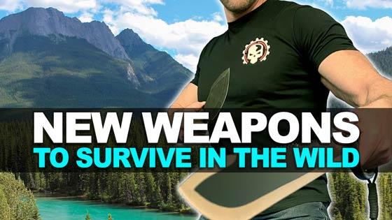 New Weapons to Survive in the Wild!