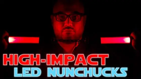 New Indestructible LED Nunchucks