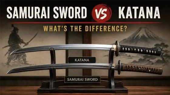 Samurai Sword vs Katana: What's the Difference?