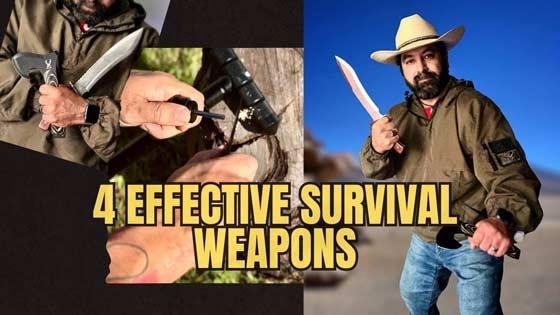 Survival Walking Stick and Other Gear to Survive in the Wild!