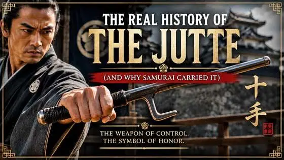 The Real History of the Jutte (And Why Samurai Carried It)