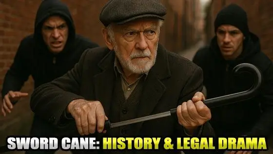The Sword Cane: A Legacy of Fashion, Self-Defense, and Legal Drama