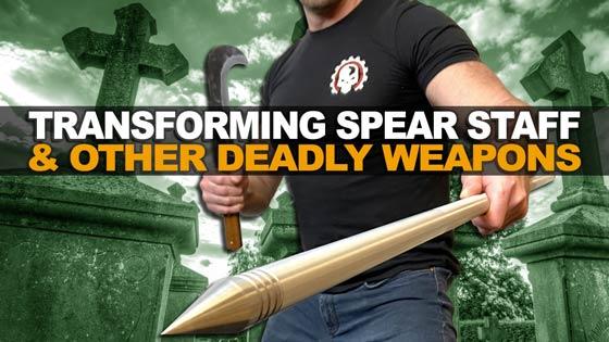 Transforming Spear Staff and Other Deadly Weapons!