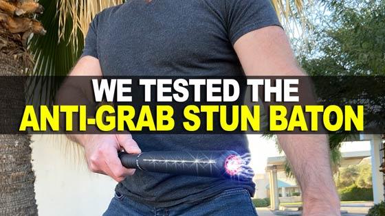 We Tested the Anti-Grab Stun Baton!