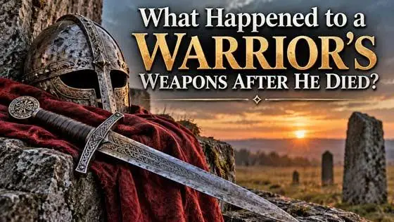 What Happened to a Warriors Weapons After He Died?