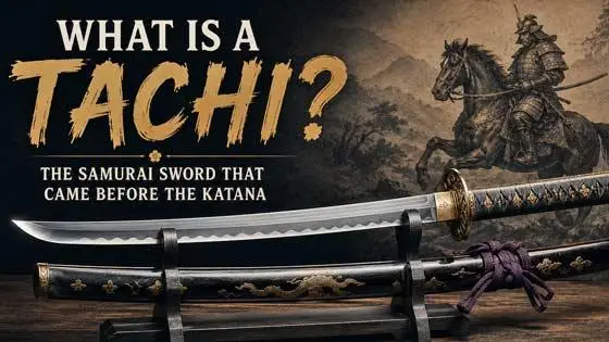 What Is a Tachi Sword? How It Differs From a Katana