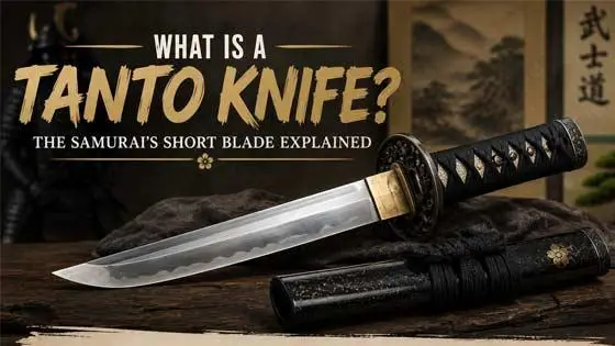 What Is a Tanto Knife? The Samurai's Short Blade Explained