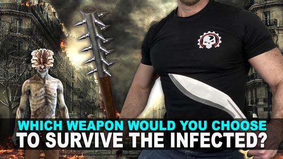 Which Weapon Would You Choose to Survive the Infected?