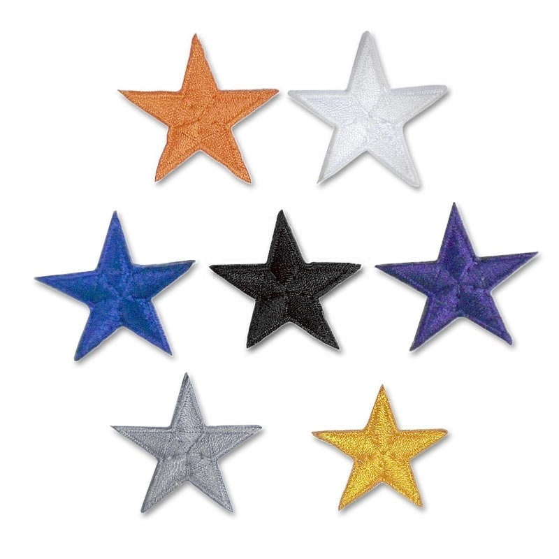 1-inch Star Rank Patches