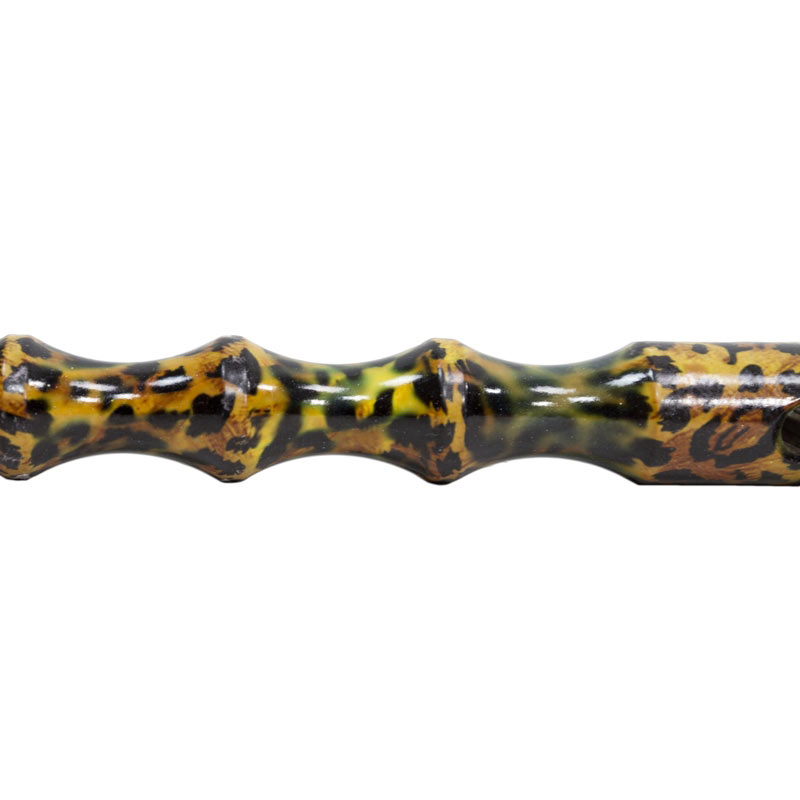 ◆kabotentyan◆ Animal Print Kubotan Keychain - Ribbed grip kubatons - self