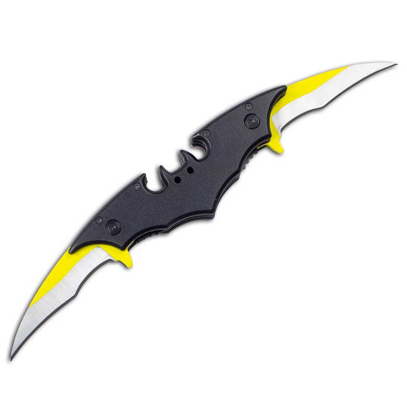 Bat Wing Folding Knife Double Bladed Knives Spring Assisted Knife Karatemart Com