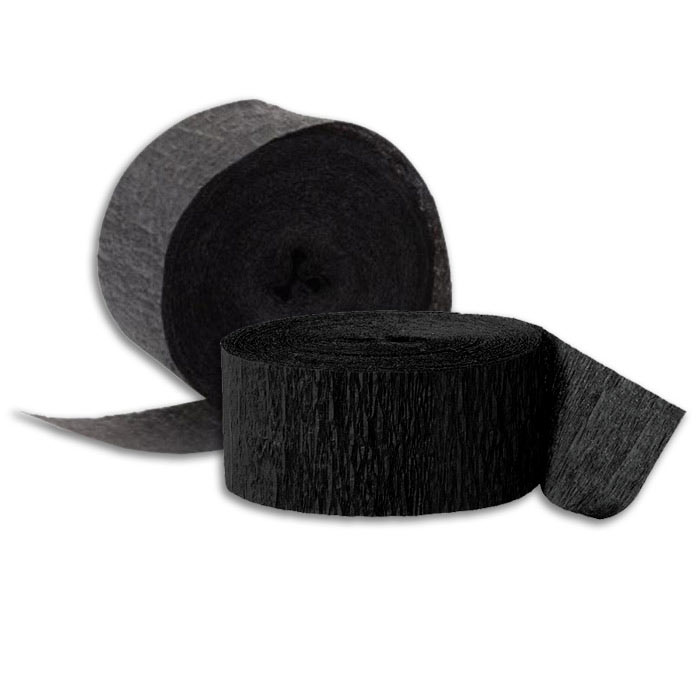 Black Party Streamers - Martial Arts Streamer - Karate Party Streamers