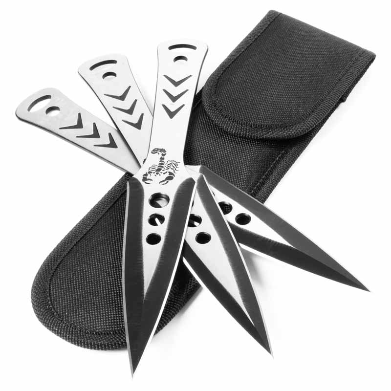 Throwing Knives // 3-Piece Set // 0908 - Deer Custom Knives PERMANENT