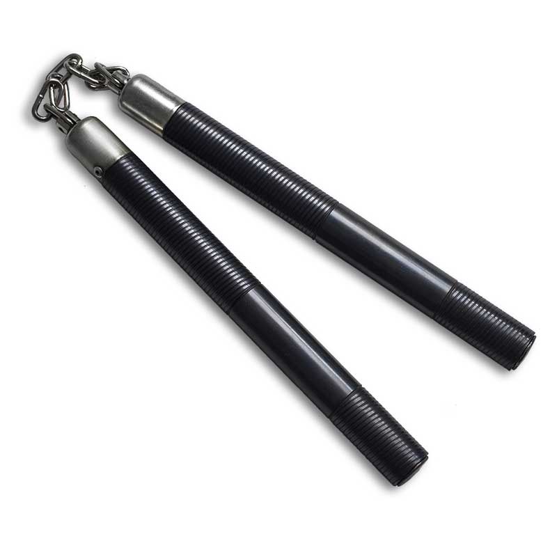 Black Steel Nunchaku Metal Weapons Nunchaku for Sale