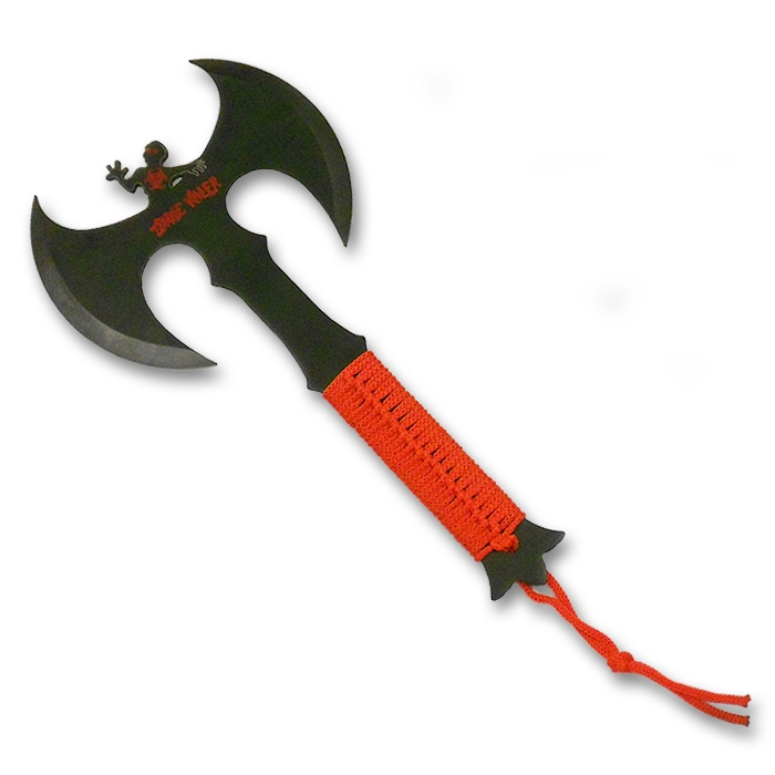 Blood Red Zombie Killer Axe