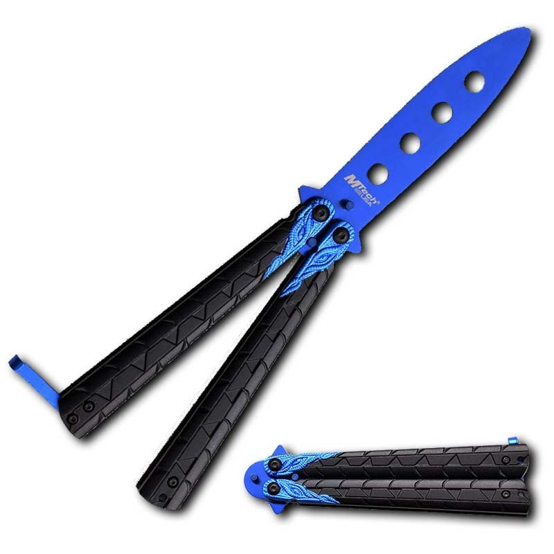 inhoud naald gekruld Blue Dragon Butterfly Trainer - Dragon Butterfly Training Knives |  KarateMart.com