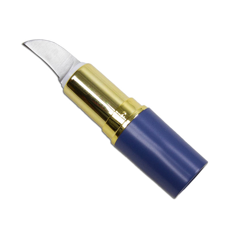 Blue Hidden Lipstick Knife