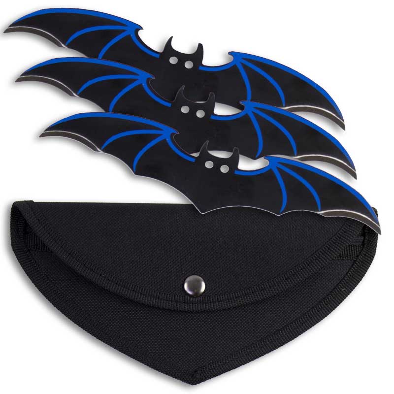 Blue Wing Bat Throwers