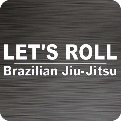 Brazilian Jiu-Jitsu Let's Roll Vinyl Decal