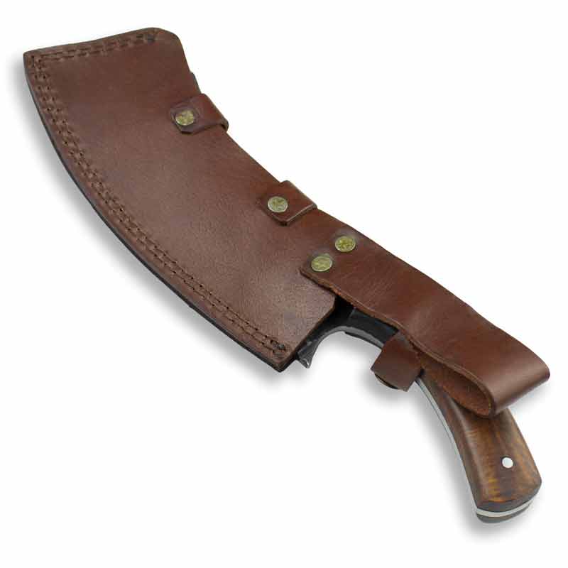 Carbon Steel Combat Cleaver - High Carbon Butcher Knife Carbon Steel Combat Cleaver - High Carbon Butcher Knife