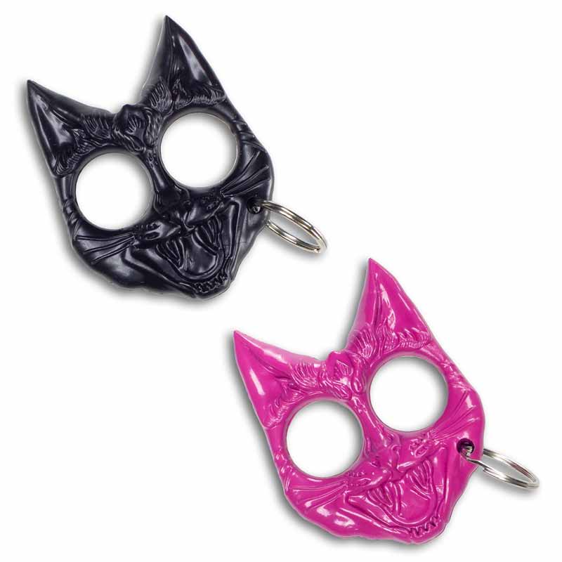 Cat Self Defense Keychain Cat Spike Key Chain EDC Keychains